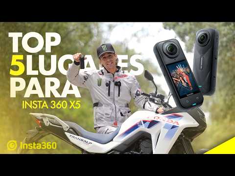 TOP 5 MOUNTING SPOTS - INSTA360 X5 🏍