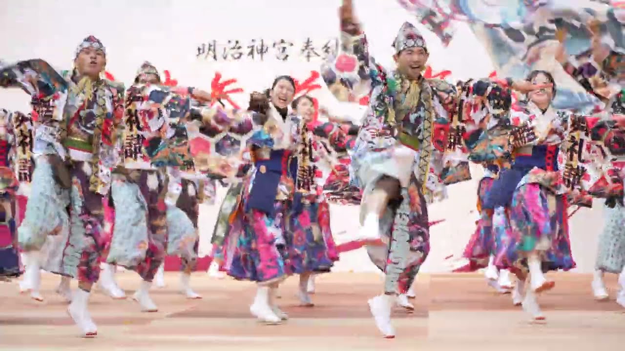 ほろろ一座 📍原宿表参道元氣祭スーパーよさこい (神宮会館ステージ) 2025-08-23T16:36