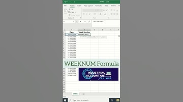 "Mastering Excel: How to Use the Weeknum Formula for Date Analysis"