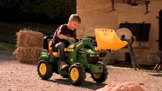 Brykacze.pl Rolly toys John Deere 7930 traktor na pedały pompowane koła