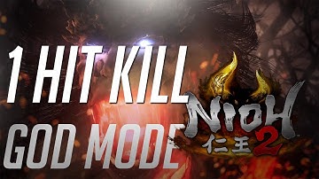 NIOH 2 PS4 GODMODE/1-HIT KILL / SAVE WIZARD QUICK CODE