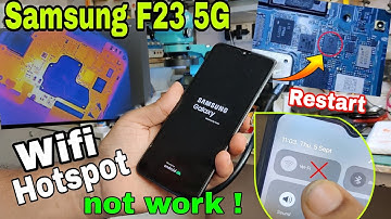 Samsung F23 wifi and Hotspot Not working⚠️ and Restart Again and again😱😱