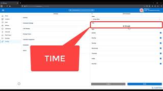 Mitel Web MiCollab -  Schedules