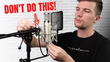 HOW TO: Setup a Microphone For Home Studio Vocal Recording (2022)