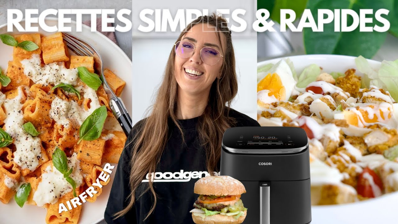 UNE SEMAINE DANS MON ASSIETTE A L'AIRFRYER | friteuse à air Meal prep