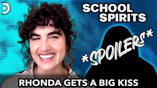 School Spirits Season 3 Star Sarah Yarkin Gets Candid About Episode 5s Big Kiss