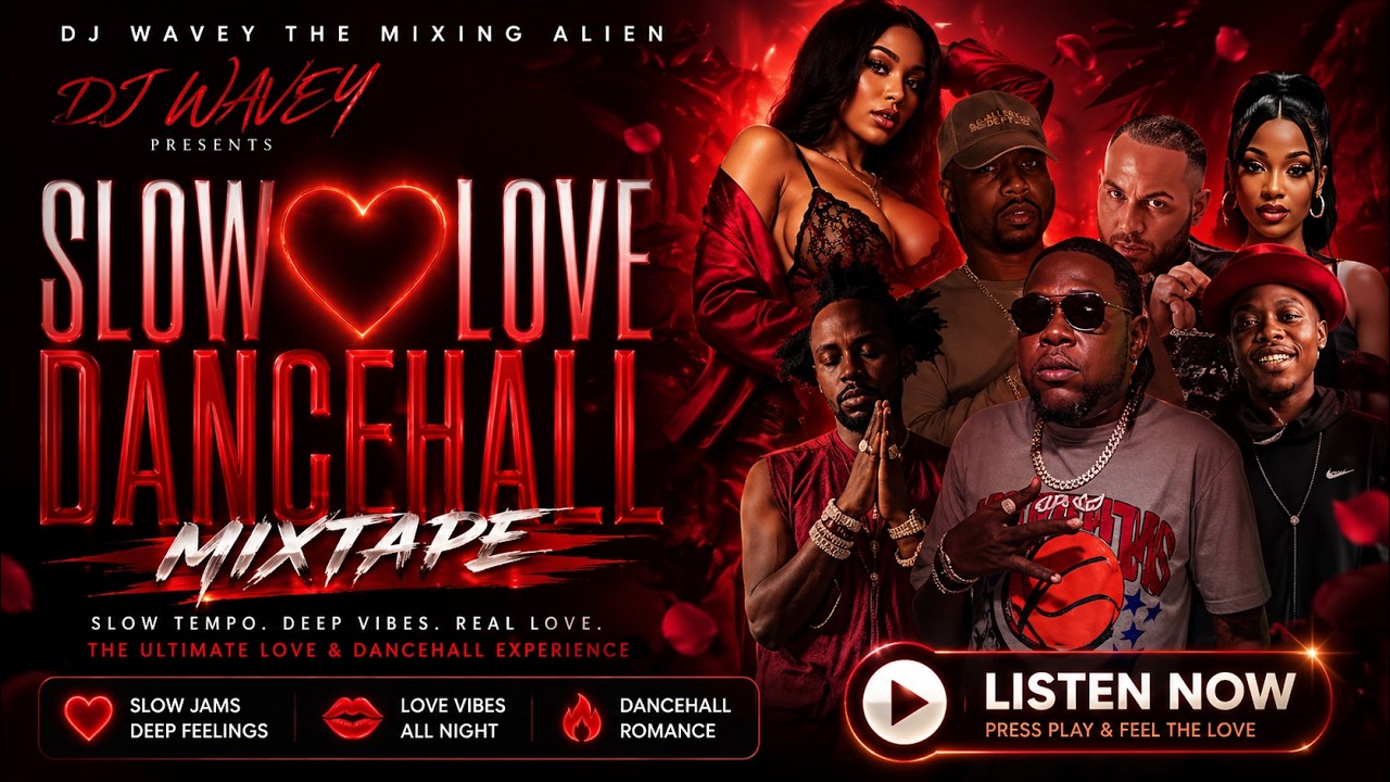 SLOW DANCEHALL LADIES MIXTAPE {CLEAN} [PRETTY CREW] POPCAAN,JADA