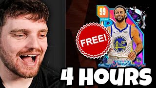 HOW TO GET EASY FREE DARK MATTER STEPH IN LESS THAN 4 HOURS IN NBA 2K24 MyTEAM!!