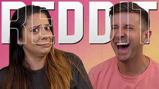 I DON'T KNOW HOW TO FEEL ABOUT THESE VIDEOS!!  Reddit Reactions w/ My Girlfriend