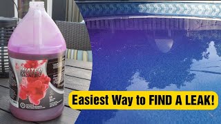 Easiest way to FIND a LEAK!