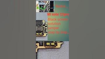Redmi note 7pro display light jumper.💯works ✨️ #redminote7 #display #light #jumper #shorts