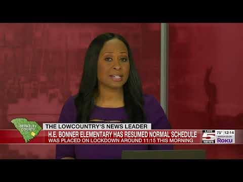 VIDEO: Lockdown at Moncks Corner elementary school lifted