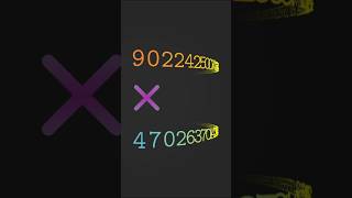How Do Computers Multiply Giant Numbers? #computerscience #math #algorithms