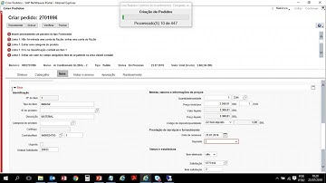 03   SAP   Criação de Pedidos Material e Serviço