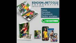 Servicio de edición y retoque fotográfico Online. ///-- Online photo editing and retouching service.