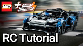 Lego 42123 RC Building Instruction | 레고 테크닉 맥라렌 세나 구동개조