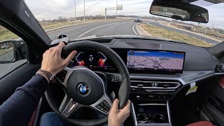 2024 BMW M340i xDrive - POV Test Drive | 0-60