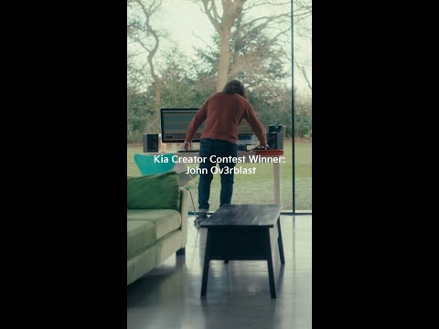 Kia Creator Contest winner John Ov3rblast