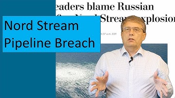 Nord Stream Breach - 3 Security Elements for Operations