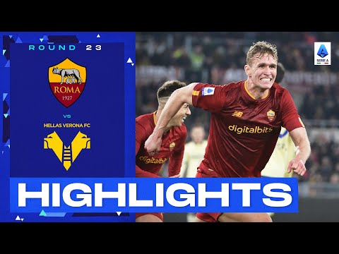 Roma-Verona 1-0 | Solbakken opens his account for Roma: Goal & Highlights | Serie A 2022/23