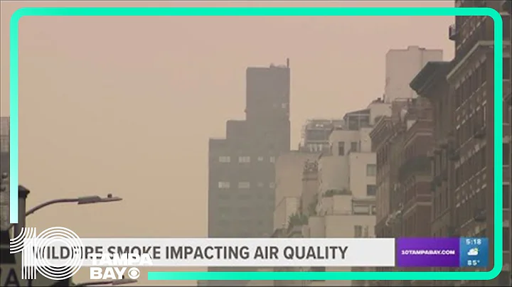 Hazardous smoke from wildfires hangs over millions in Canada, US