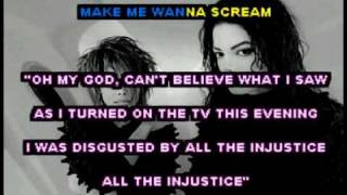 Vignette de la vidéo "Scream (Michael & Janet Jackson) Karaoke"