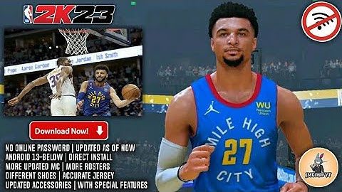 2K23 Updated Roster Android Offline | No F1VM | HD Graphics | Gameplay | Nuggets vs Suns 2K23