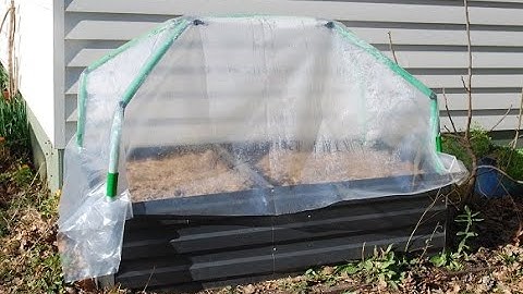Flexi Garden GREENHOUSE Frame - how to build