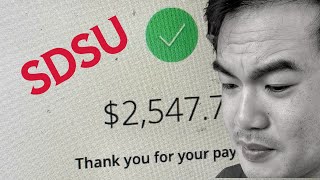 SDSU Spring 2022 Tuition Fee - Paying Out of Pocket(I LOST A BIG PORTION OF FINANCIAL AID!)