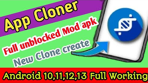 New aap Cloner full android 11&12 &13 version Full working 💯% || 2023 new video And app video ||