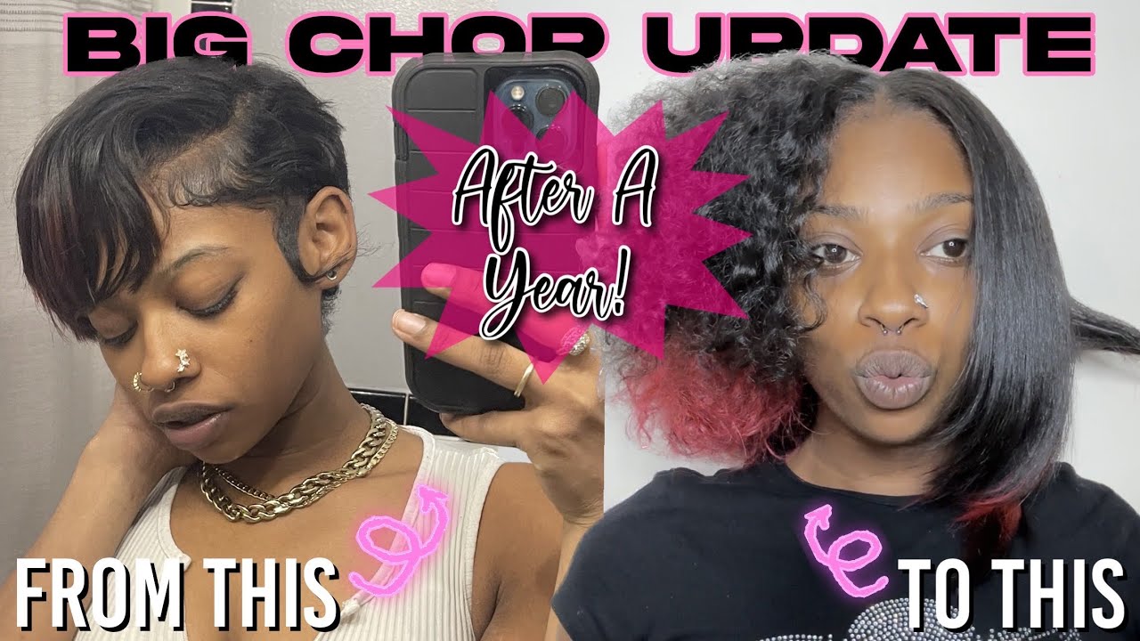 BIG CHOP UPDATE 2023! Length Check After A Year+, Color Revamp & Where ...