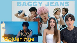 NCT U 엔시티 유 'Baggy Jeans' & NCT 2023 'Golden Age' MV REACTION!!