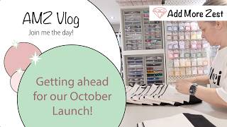Add More Zest Vlog | Spend the Day with Me! | Diamond Painting Small Business #54
