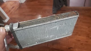 2013 Chrysler 200 No heat on passenger side. A close look at the heater core and why this happens