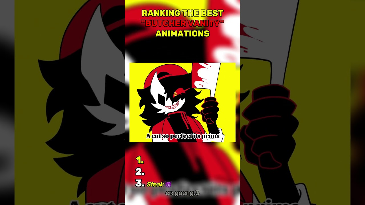 Ranking the Top Butcher Vanity Animations (Roblox)