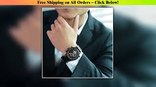 Mechanical Watch Men BOBO BIRD Wooden Automatic Wristwatch Man Fashion Business Auto Date Clock screenshot 2