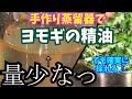 【自作水蒸気蒸留器・手作り】ヨモギから精油をとる。自宅での限界