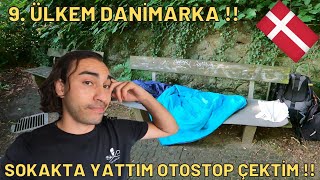 Otostopla Danimarka'yı Gezmeye Başlıyorum. / Danimarka'da Yaşam /İskandinavya Gezisi Başlıyor. #33