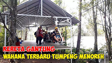 INI YANG LAGI HITS, WAHANA KERETA GANTUNG DI TUMPENG MENOREH