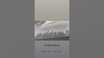 سورة التوبة ( قل نار جهنم أشد حراً لو كانوا يفقهون ) 🥺 / القارئ: محمد اللحيدان 🌳
