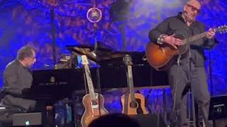 Elvis Costello & Steve Nieve TOWN CRYER live 2/17/23 Gramercy Theater NYC thanks to Cal