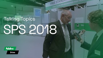 SPS 2018 | Free Standing Drives | Talking Topics | Nidec Drives | Control Techniques
