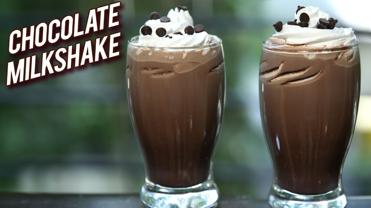 Chocolate Milkshake Recipe - Cafe Style Cold Coco - How To Make Chocolate Milkshake - Ruchi | Rajshri Food