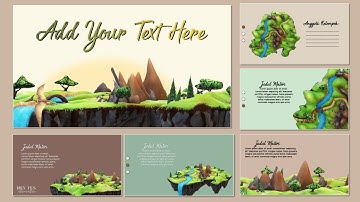 3D POWER POINT | | MUDAH | SIMPLE | FREE TEMPLATE & FONT | CARA MEMBUAT 3D PPT