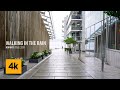 Walking in The Rain ASMR | Dock walk in Oslo | Aker Brygge