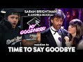 First Time Reaction Sarah Brightman & Andrea Bocelli Time To Say Goodbye (OMG!) | Dereck Reacts