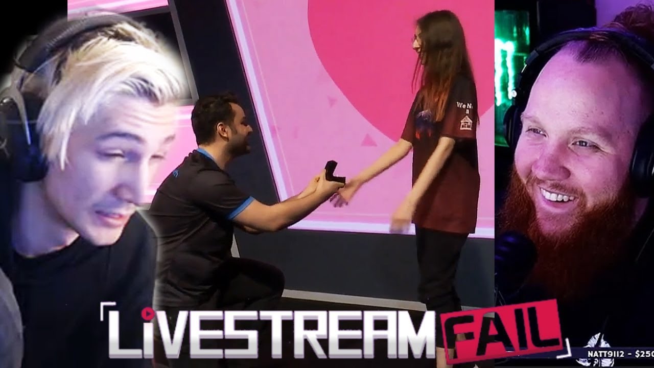 xQc Reacts to Funny Clips from LiveStreamFails YouTube