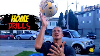 5 Volleyball Drills You Can Do at Home For More Ball Control