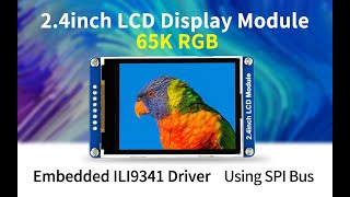 Waveshare 2.4inch LCD Module, 65K RGB Colors, 240×320 Resolution, SPI Interface