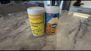 Disinfecting Wipes Showdown: Clorox vs. Amazon Basics